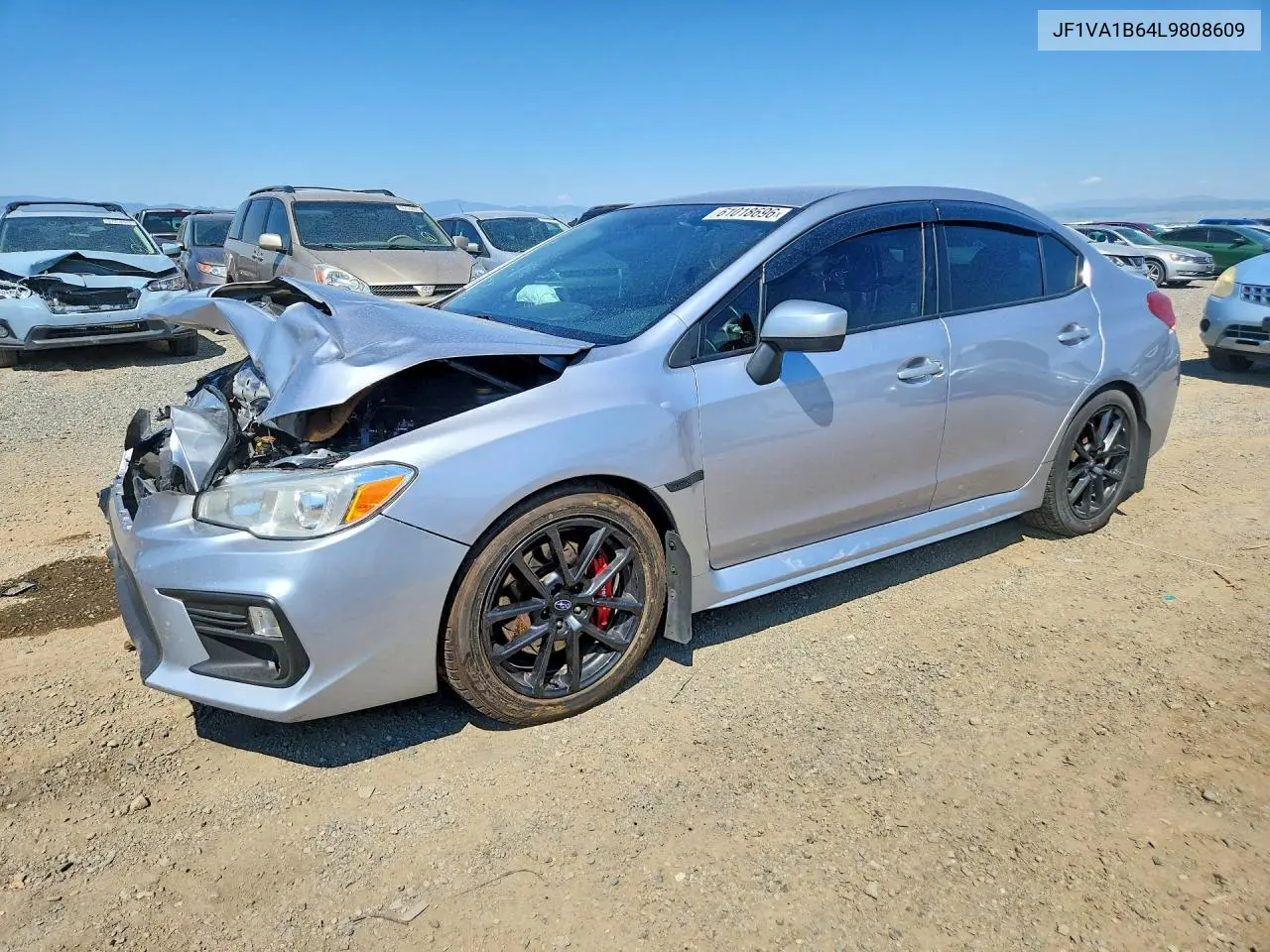 2020 Subaru Wrx Premium VIN: JF1VA1B64L9808609 Lot: 61018696