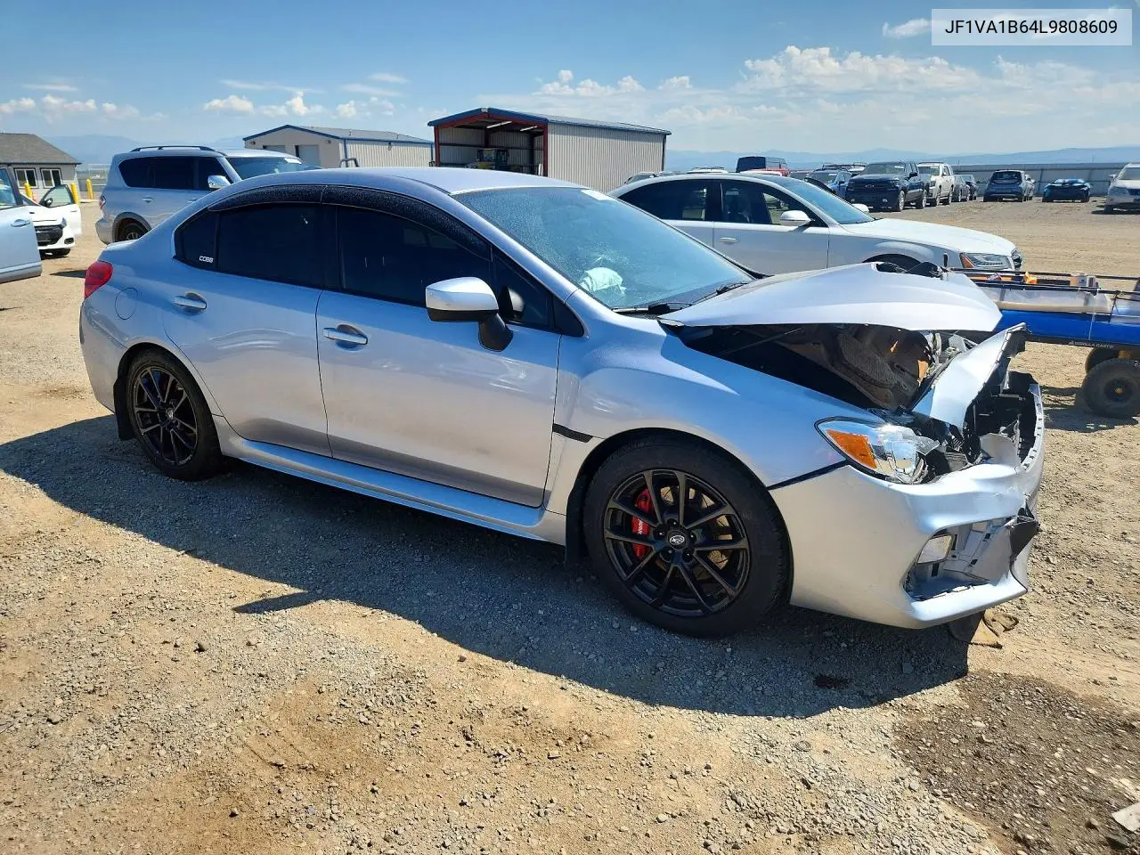 2020 Subaru Wrx Premium VIN: JF1VA1B64L9808609 Lot: 61018696