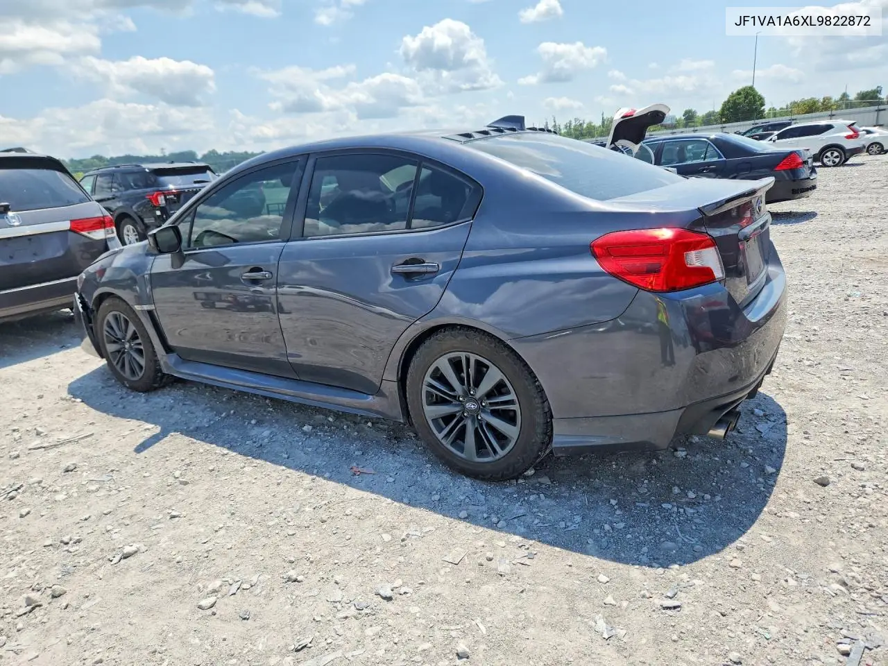 2020 Subaru Wrx VIN: JF1VA1A6XL9822872 Lot: 61216376