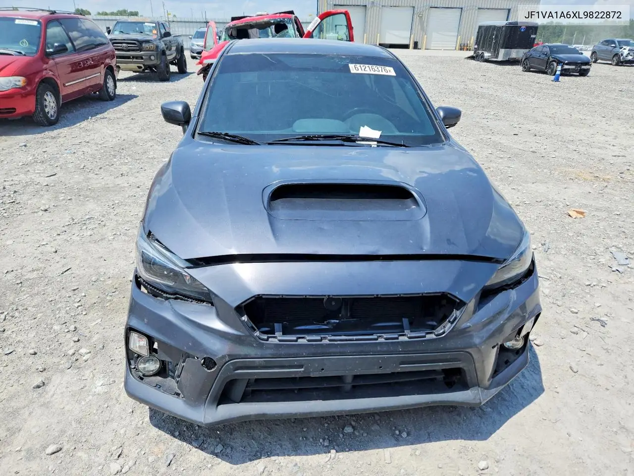 2020 Subaru Wrx VIN: JF1VA1A6XL9822872 Lot: 61216376