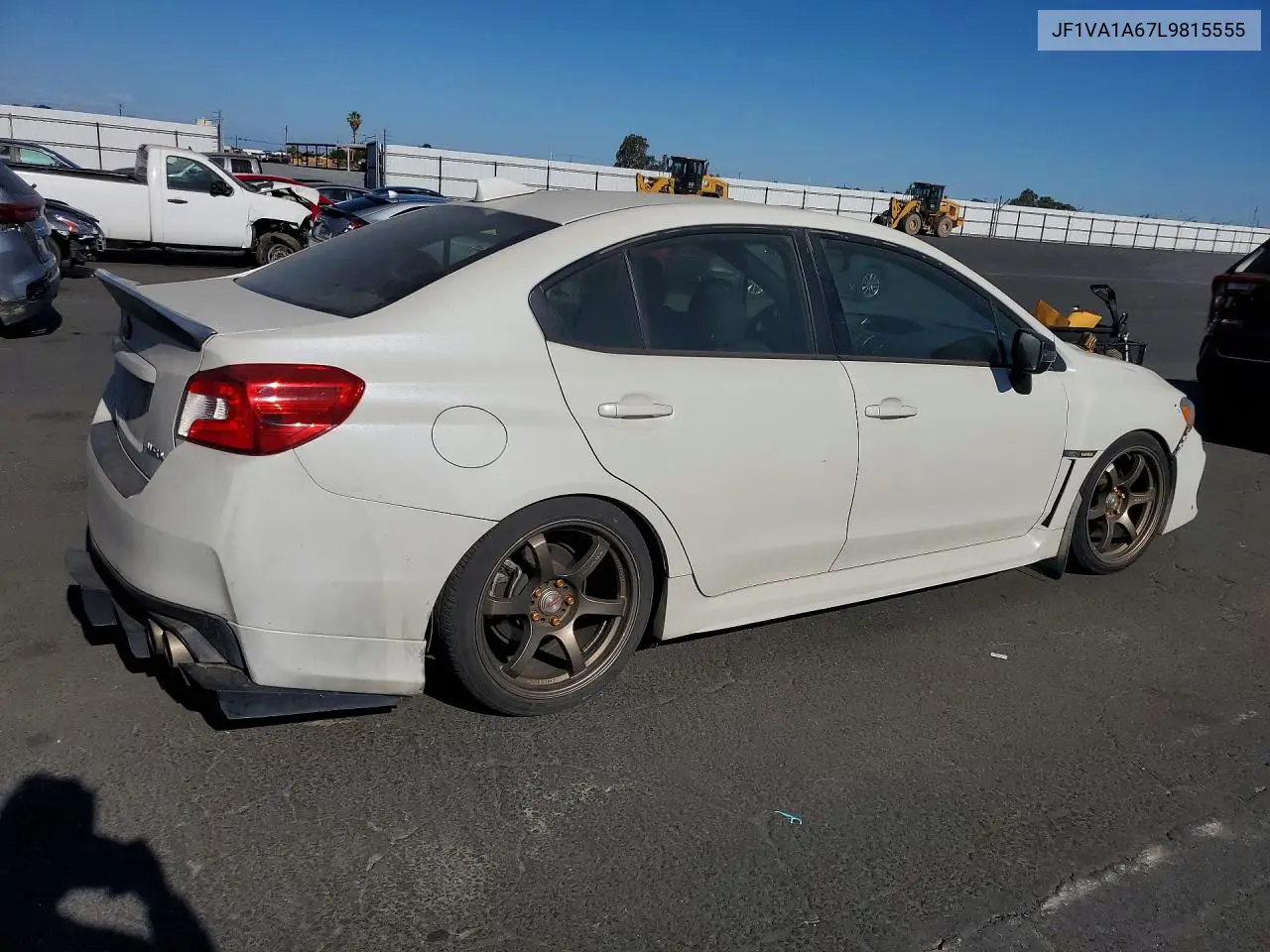 2020 Subaru Wrx VIN: JF1VA1A67L9815555 Lot: 61556316