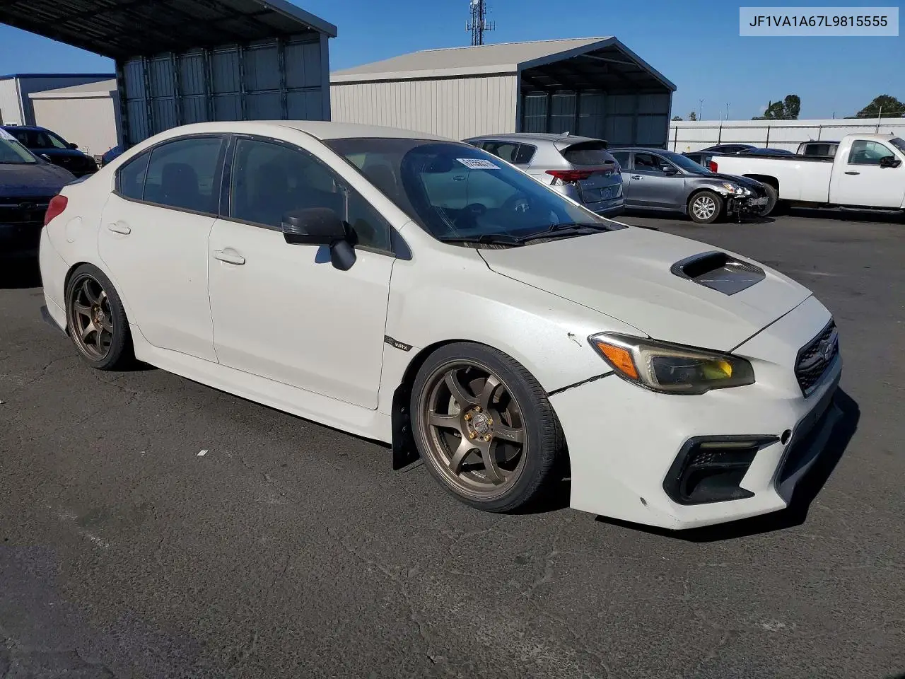 2020 Subaru Wrx VIN: JF1VA1A67L9815555 Lot: 61556316