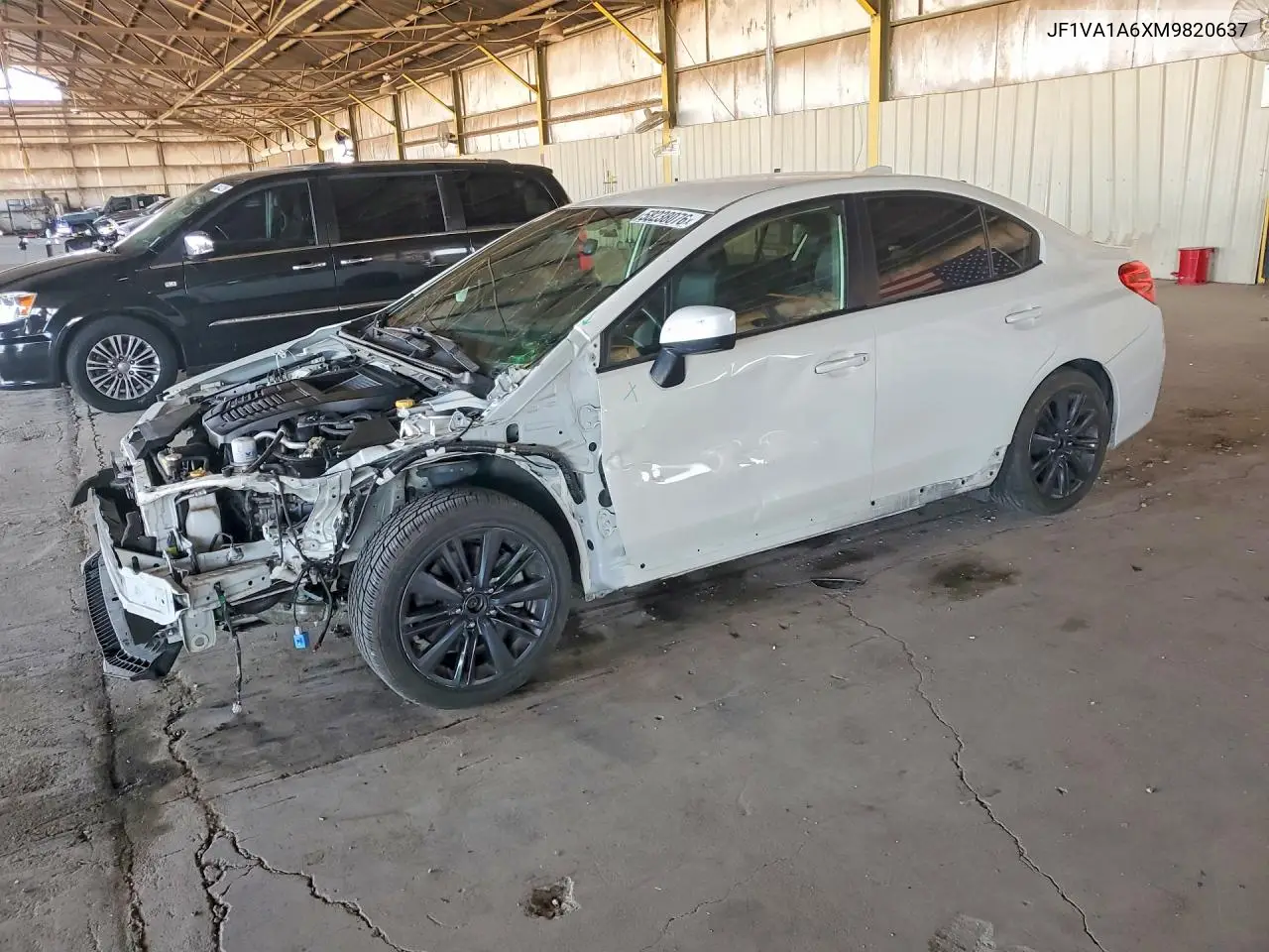 2021 Subaru Wrx VIN: JF1VA1A6XM9820637 Lot: 58238076
