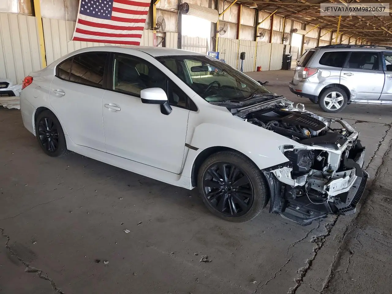 2021 Subaru Wrx VIN: JF1VA1A6XM9820637 Lot: 58238076