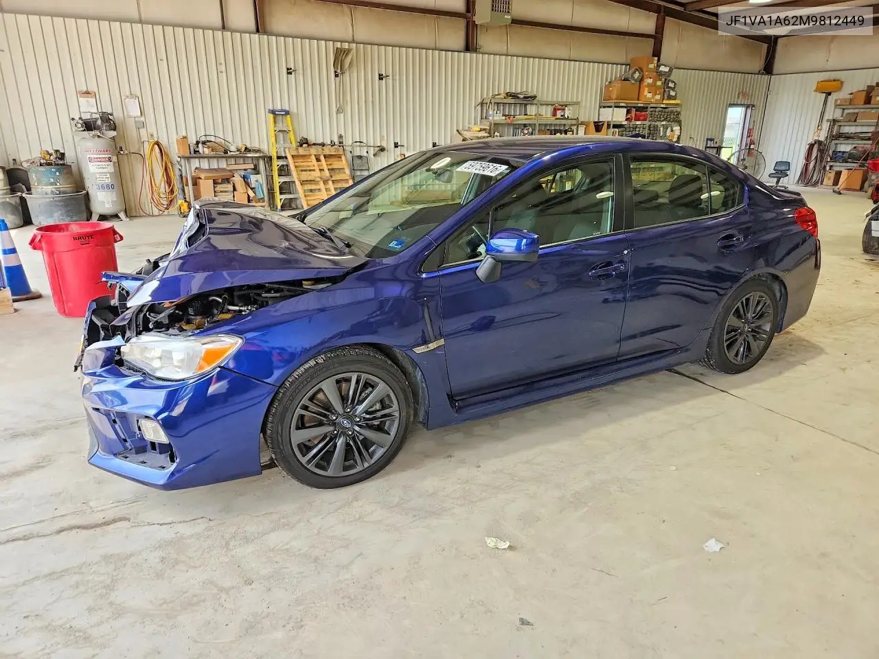 2021 Subaru Wrx VIN: JF1VA1A62M9812449 Lot: 59759616