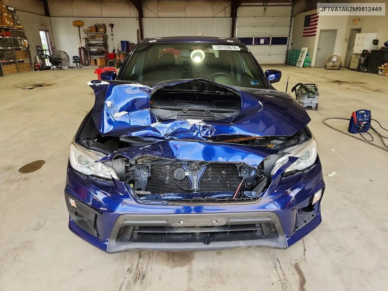 2021 Subaru Wrx VIN: JF1VA1A62M9812449 Lot: 59759616