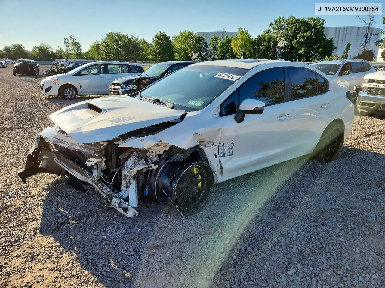 2021 Subaru Wrx Sti Limited VIN: JF1VA2T69M9800754 Lot: 60029416