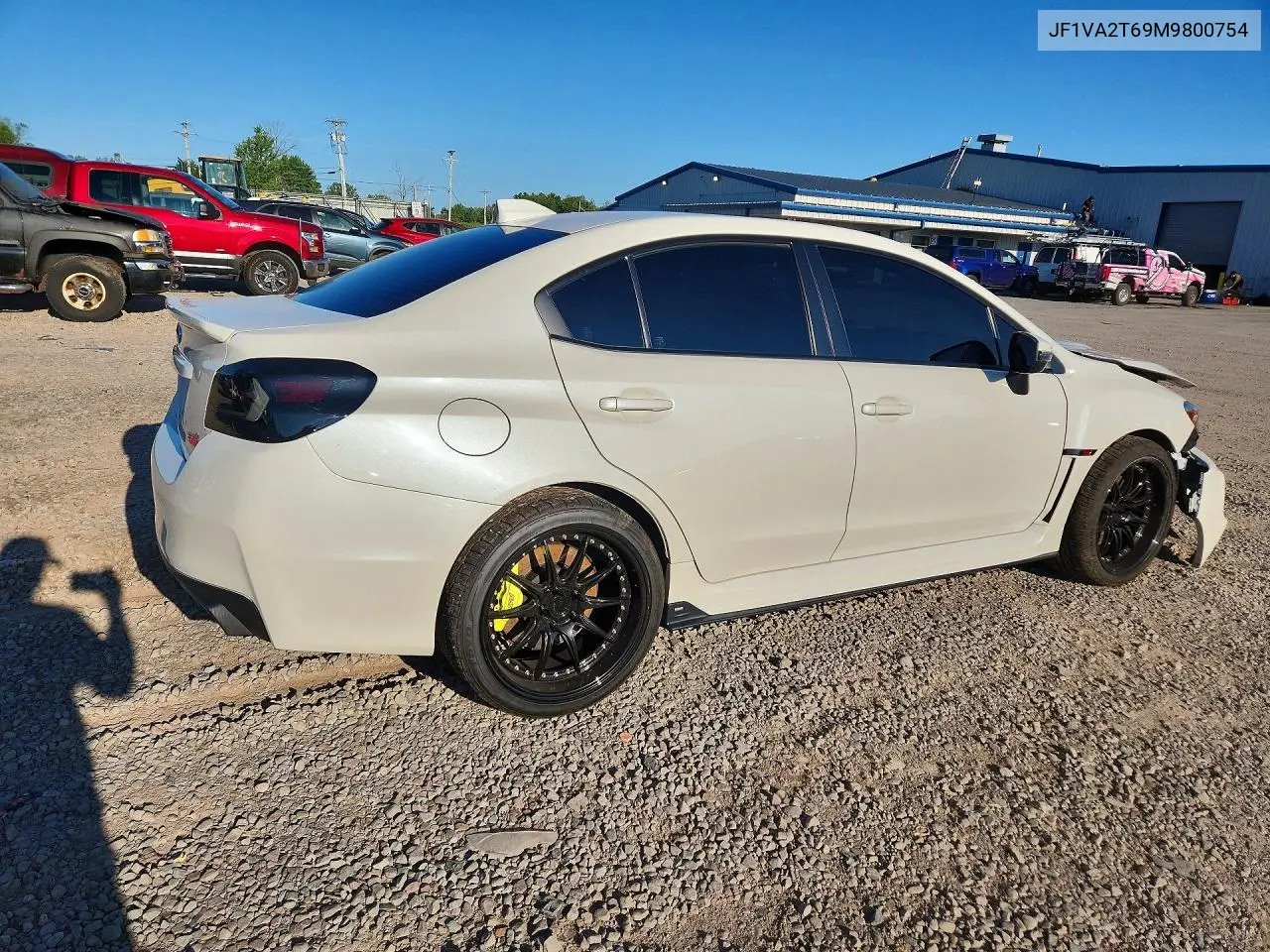 2021 Subaru Wrx Sti Limited VIN: JF1VA2T69M9800754 Lot: 60029416