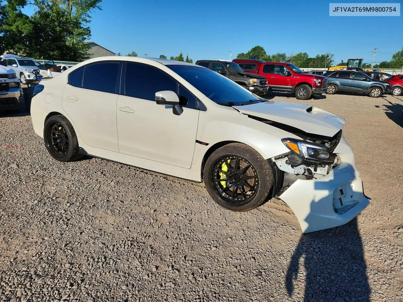 2021 Subaru Wrx Sti Limited VIN: JF1VA2T69M9800754 Lot: 60029416