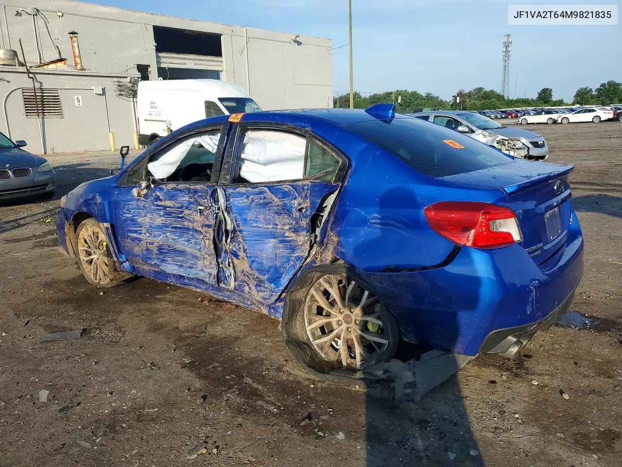 2021 Subaru Wrx Sti Limited VIN: JF1VA2T64M9821835 Lot: 60360476
