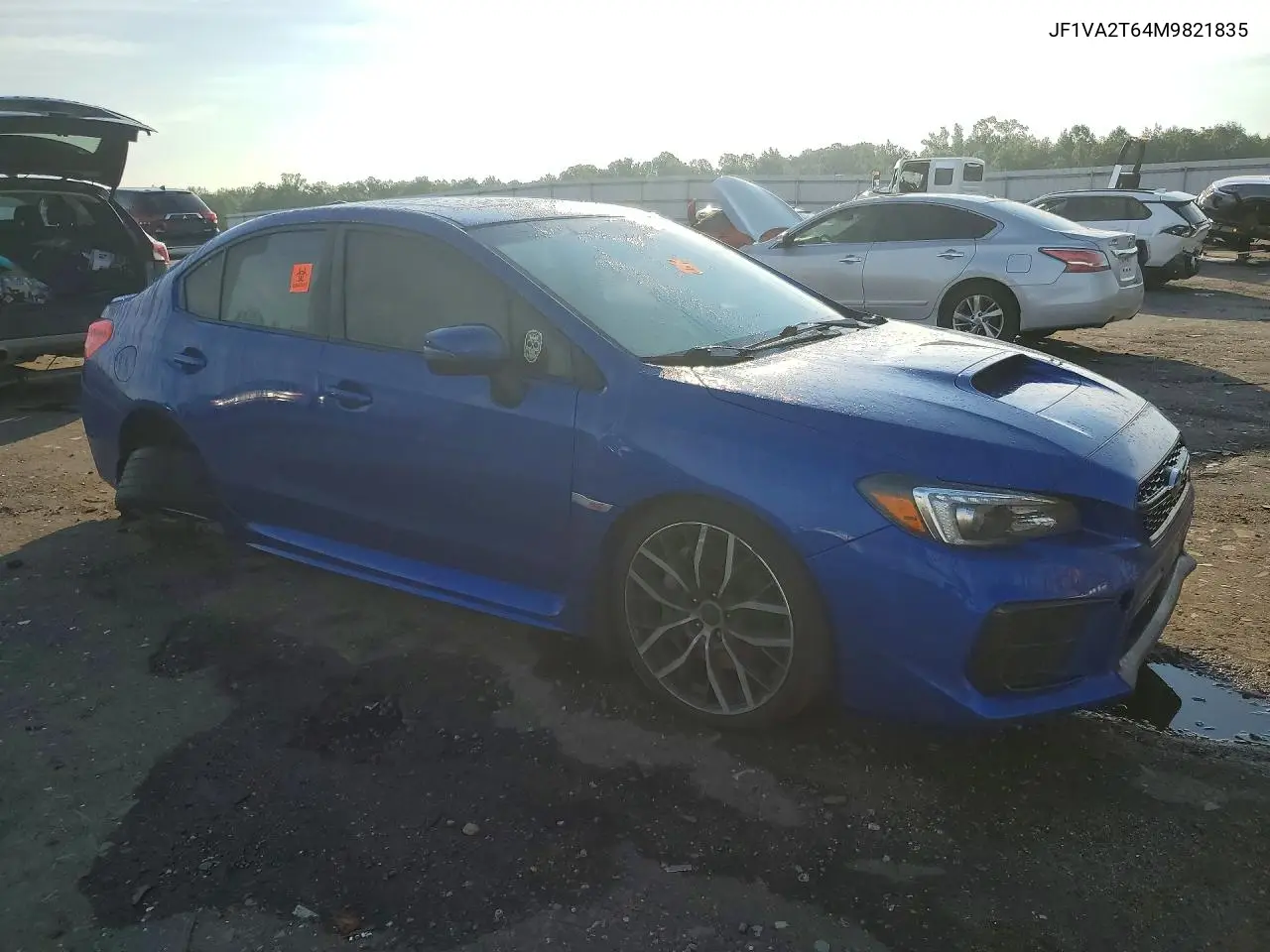 2021 Subaru Wrx Sti Limited VIN: JF1VA2T64M9821835 Lot: 60360476