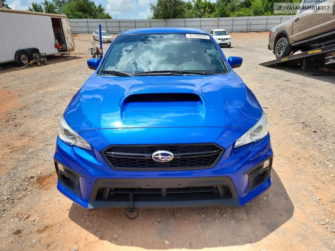 2021 Subaru Wr-X VIN: JF1VA1A64M9818317 Lot: 61240046