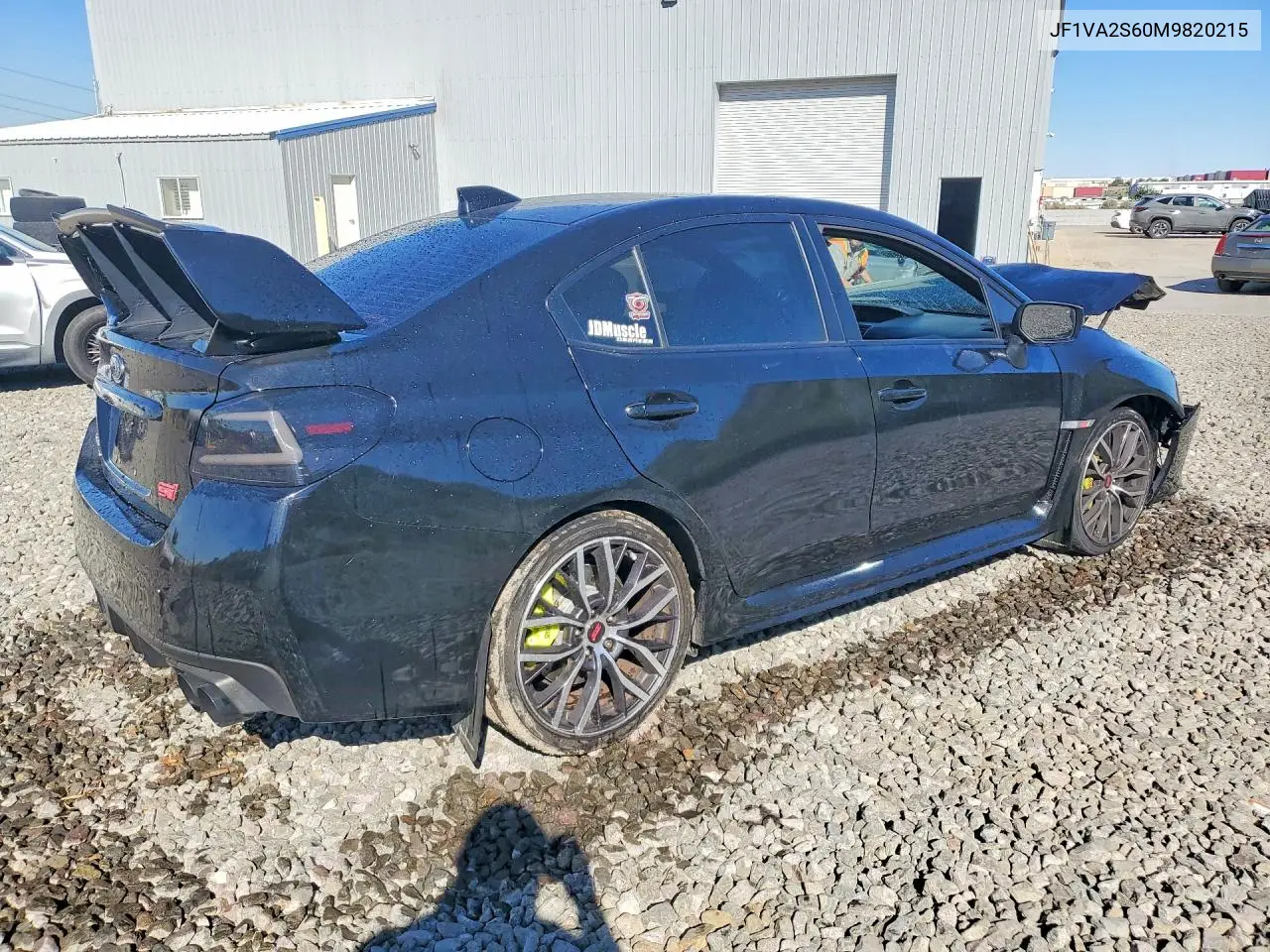 2021 Subaru Wrx Sti VIN: JF1VA2S60M9820215 Lot: 61591576