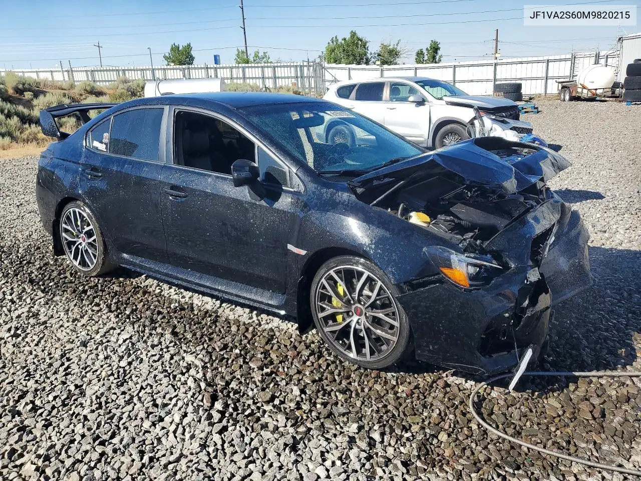2021 Subaru Wrx Sti VIN: JF1VA2S60M9820215 Lot: 61591576