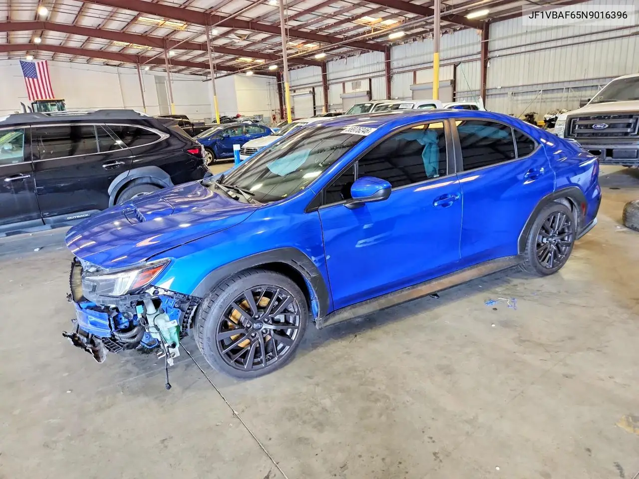 2022 Subaru Wrx Premium VIN: JF1VBAF65N9016396 Lot: 58976246