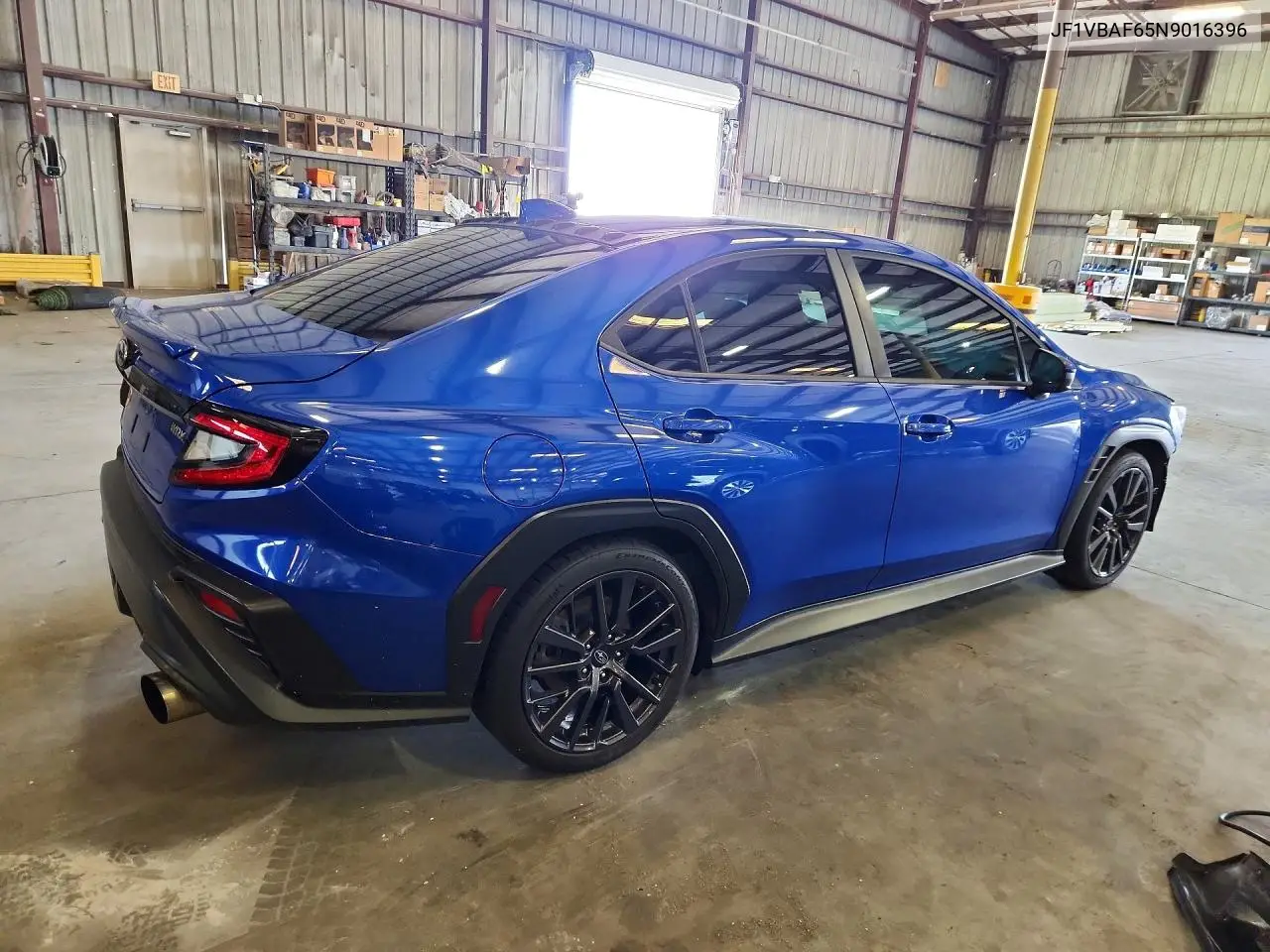 2022 Subaru Wrx Premium VIN: JF1VBAF65N9016396 Lot: 58976246
