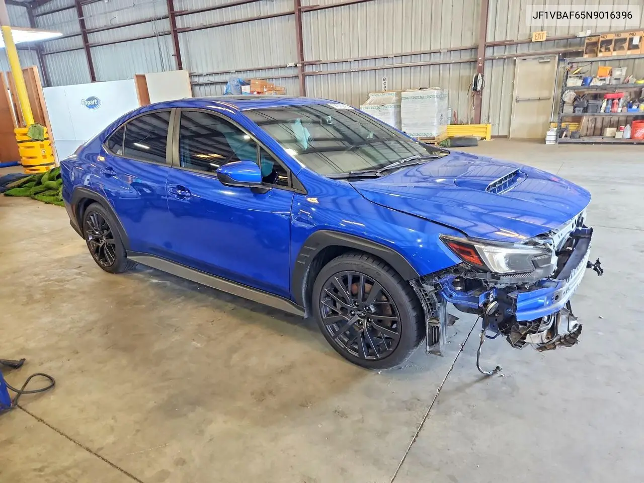 2022 Subaru Wrx Premium VIN: JF1VBAF65N9016396 Lot: 58976246