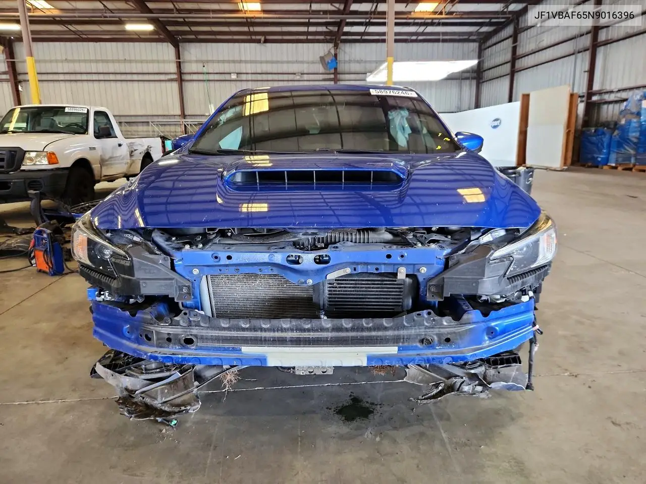 2022 Subaru Wrx Premium VIN: JF1VBAF65N9016396 Lot: 58976246