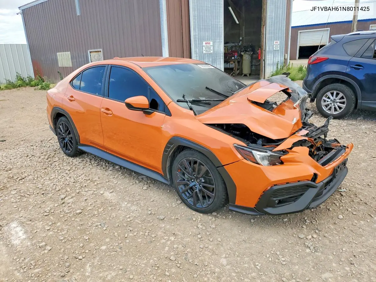 2022 Subaru Wrx Premium VIN: JF1VBAH61N8011425 Lot: 59260396