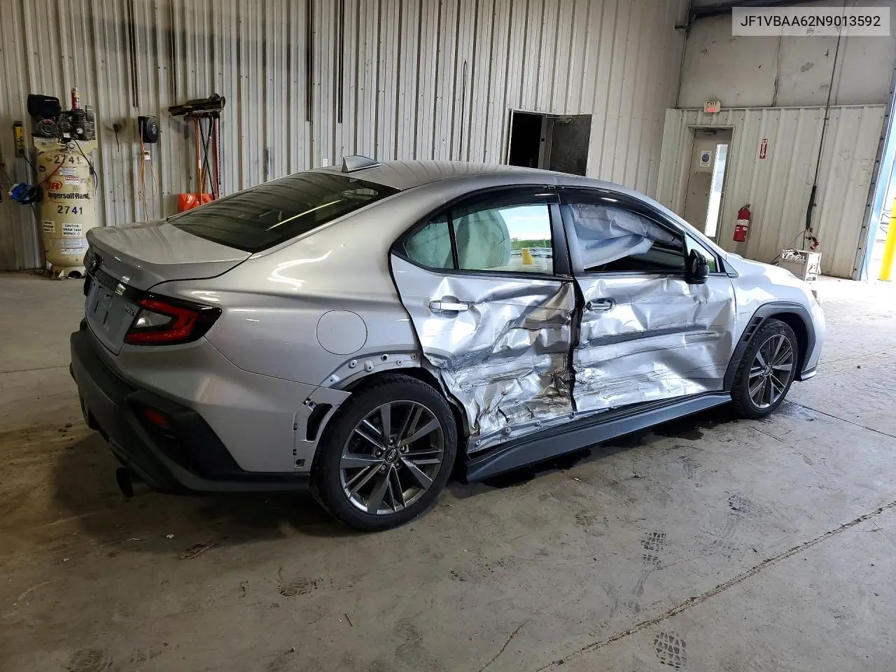 2022 Subaru Wrx VIN: JF1VBAA62N9013592 Lot: 59915996