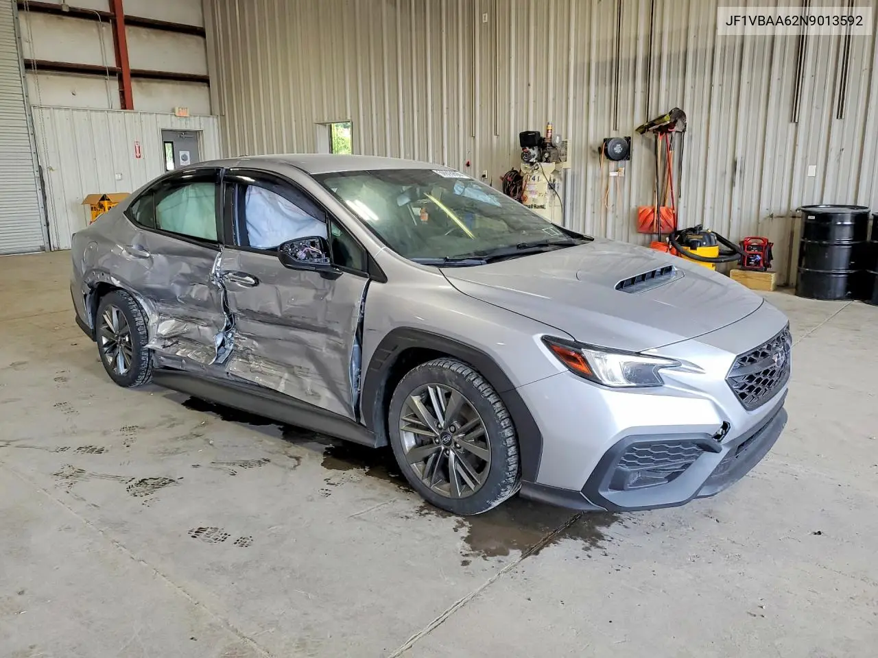 2022 Subaru Wrx VIN: JF1VBAA62N9013592 Lot: 59915996