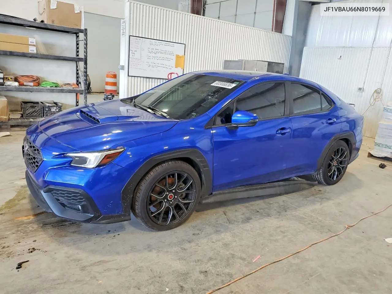 2022 Subaru Wrx Gt VIN: JF1VBAU66N8019669 Lot: 60308836