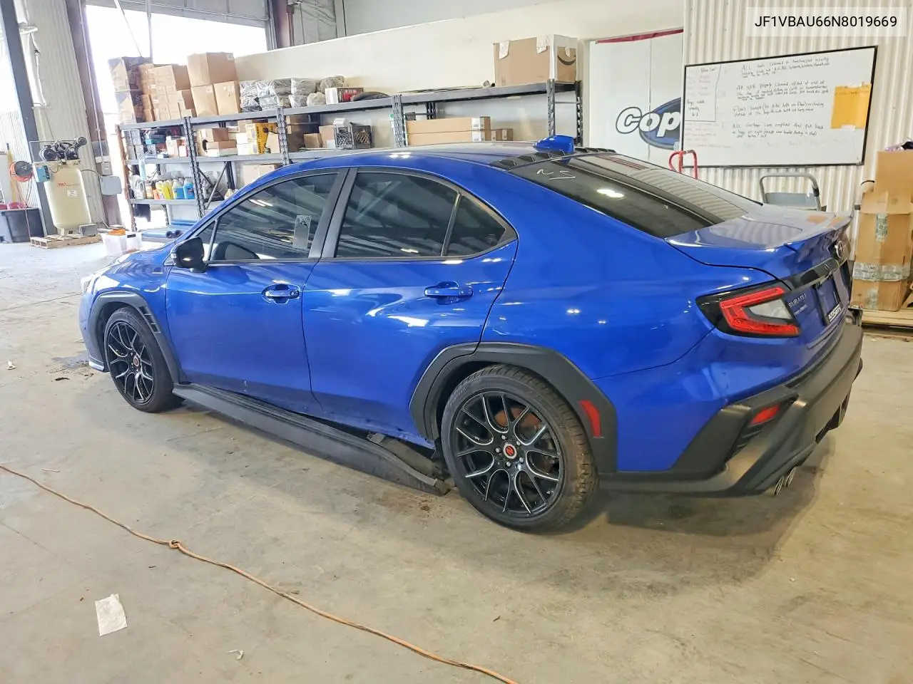 2022 Subaru Wrx Gt VIN: JF1VBAU66N8019669 Lot: 60308836