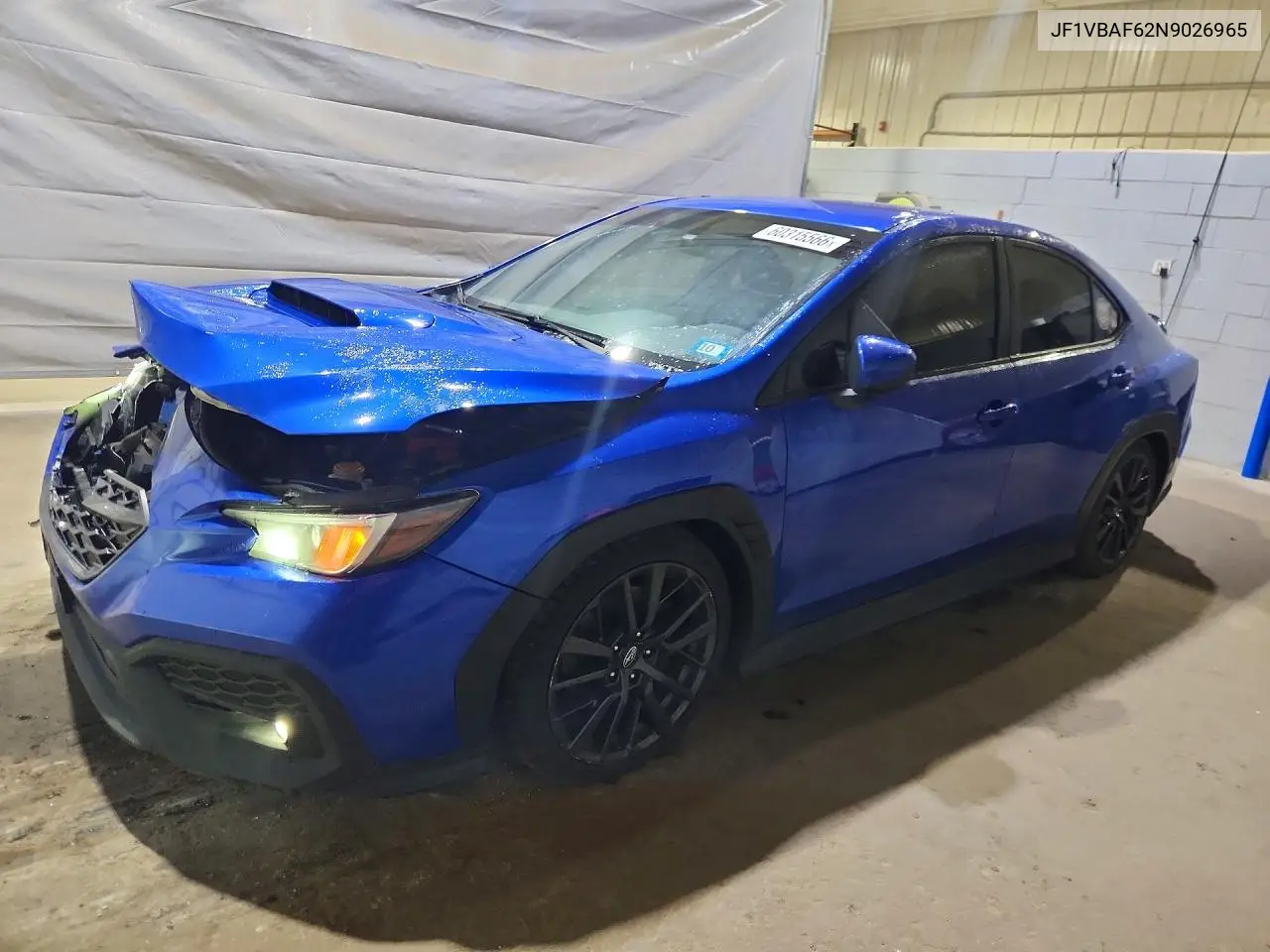 2022 Subaru Wrx Premium VIN: JF1VBAF62N9026965 Lot: 60315566