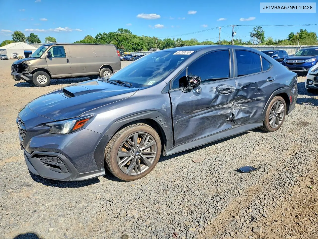 2022 Subaru Wrx VIN: JF1VBAA67N9010428 Lot: 60359416