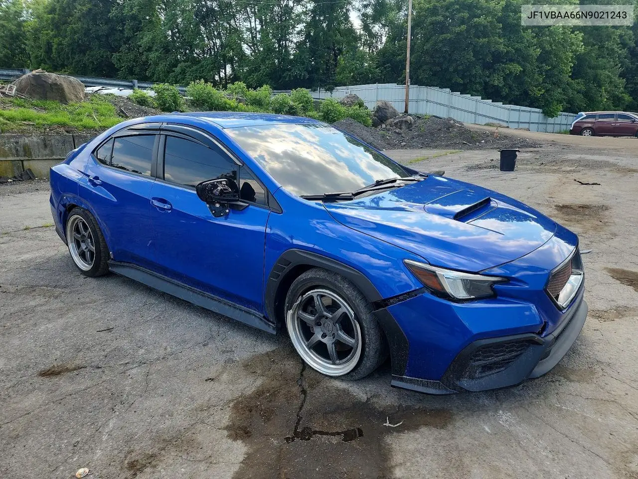 2022 Subaru Wrx VIN: JF1VBAA66N9021243 Lot: 60364876