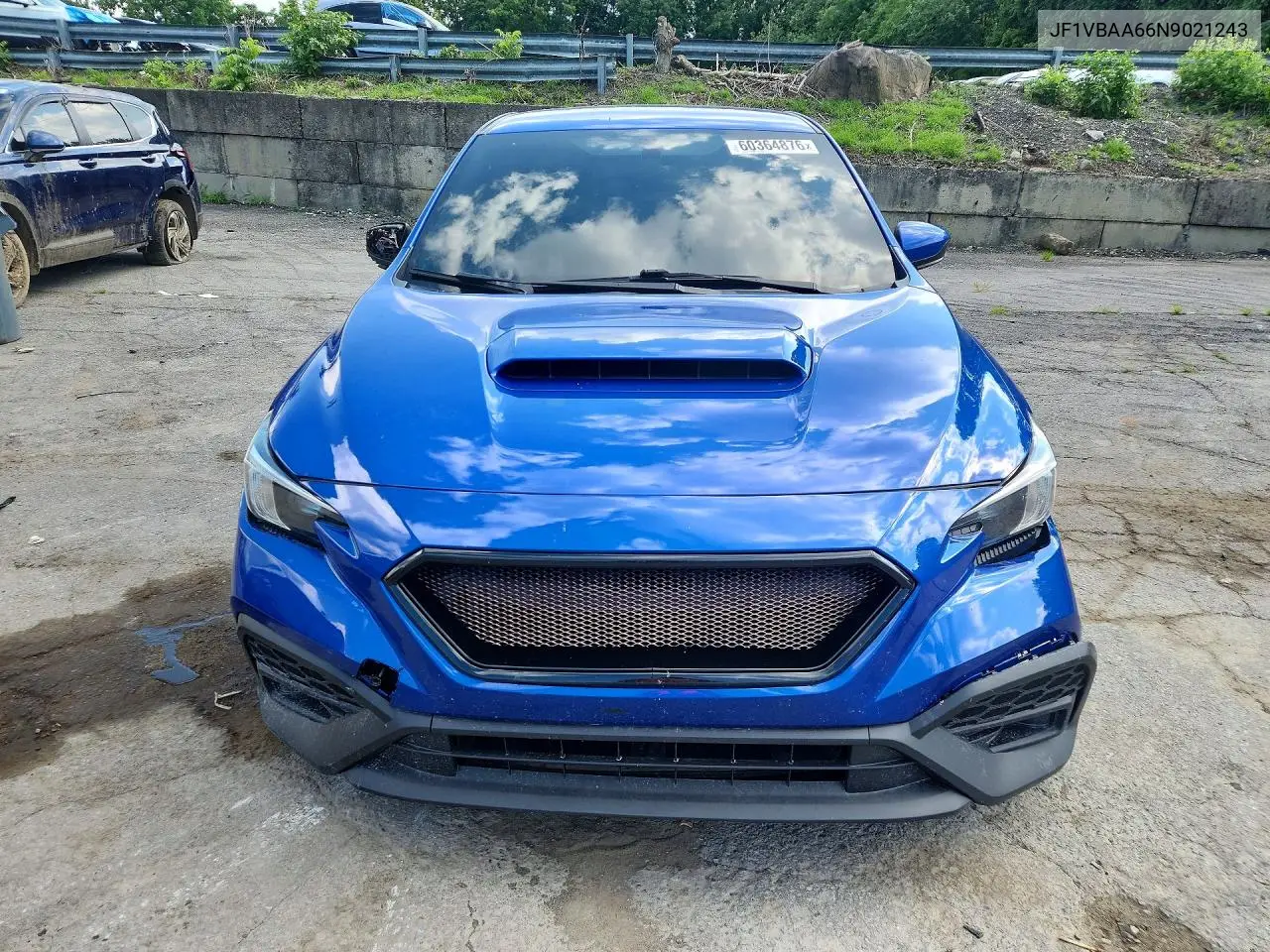 2022 Subaru Wrx VIN: JF1VBAA66N9021243 Lot: 60364876