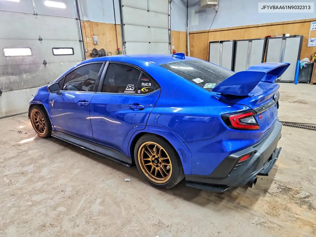 2022 Subaru Wrx VIN: JF1VBAA61N9032313 Lot: 60383616