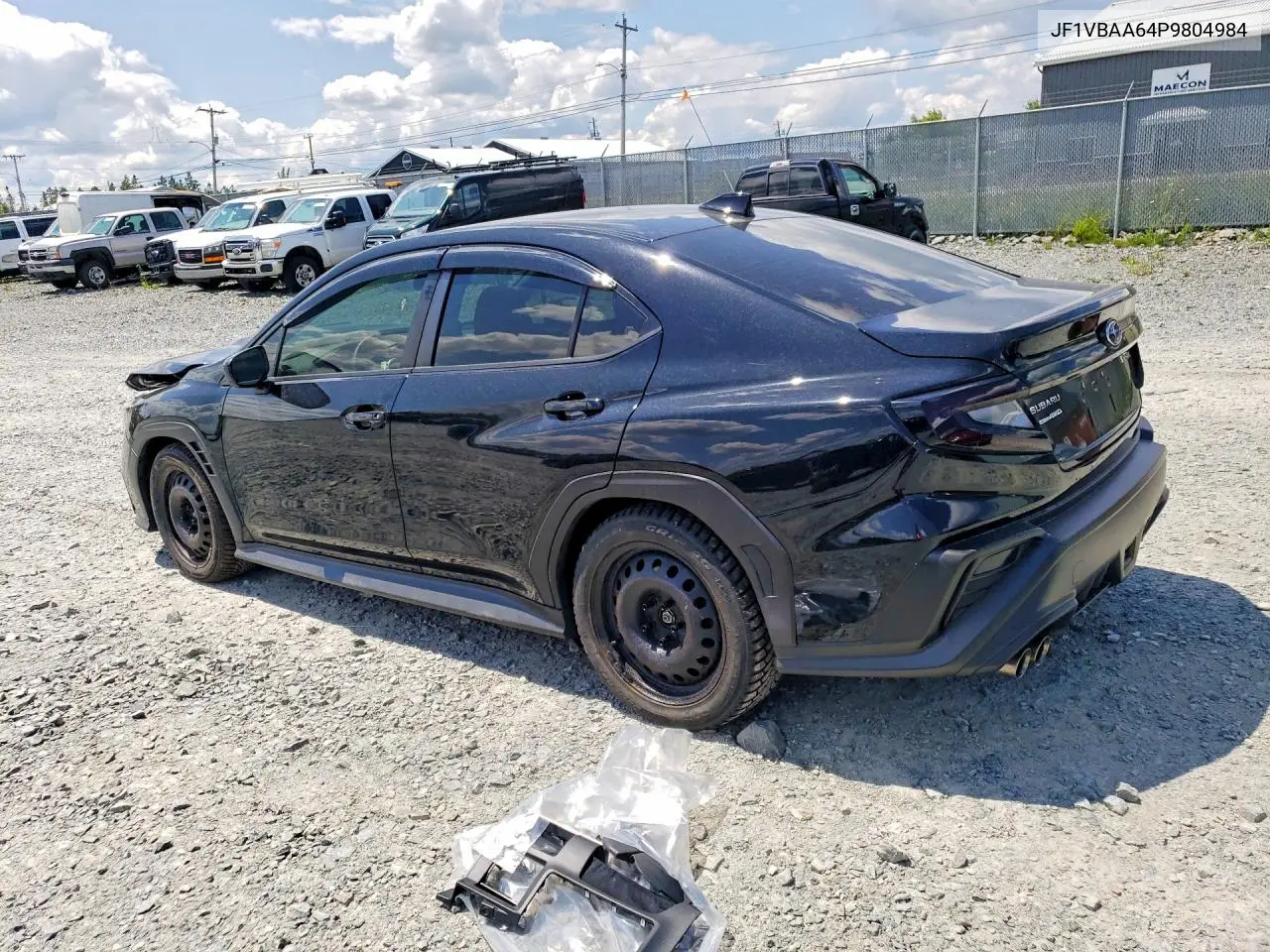 2023 Subaru Wrx VIN: JF1VBAA64P9804984 Lot: 59655826