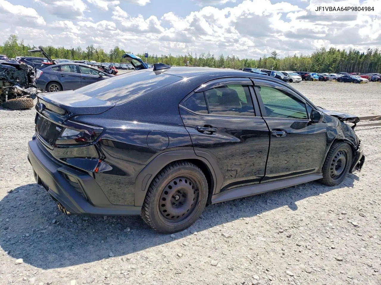 2023 Subaru Wrx VIN: JF1VBAA64P9804984 Lot: 59655826