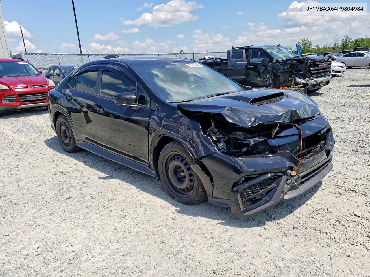 2023 Subaru Wrx VIN: JF1VBAA64P9804984 Lot: 59655826