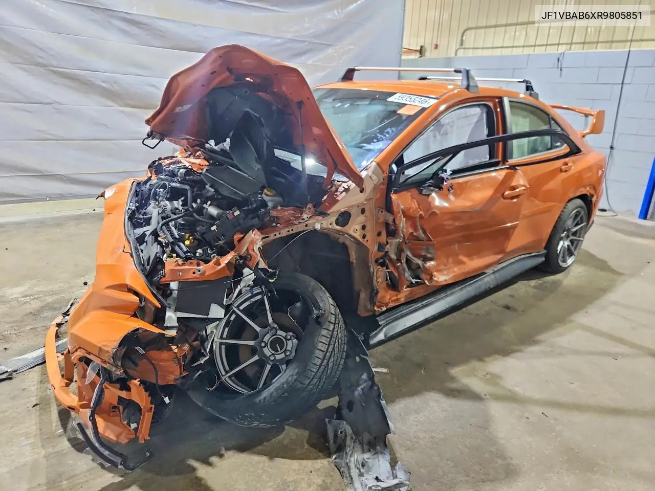 2024 Subaru Wrx VIN: JF1VBAB6XR9805851 Lot: 59355246