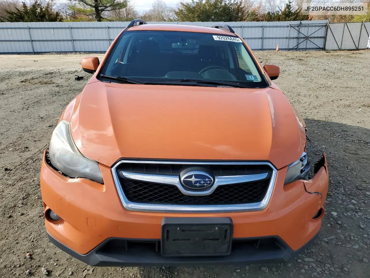 JF2GPACC6DH895251 2013 Subaru Xv Crosstrek 2.0 Premium