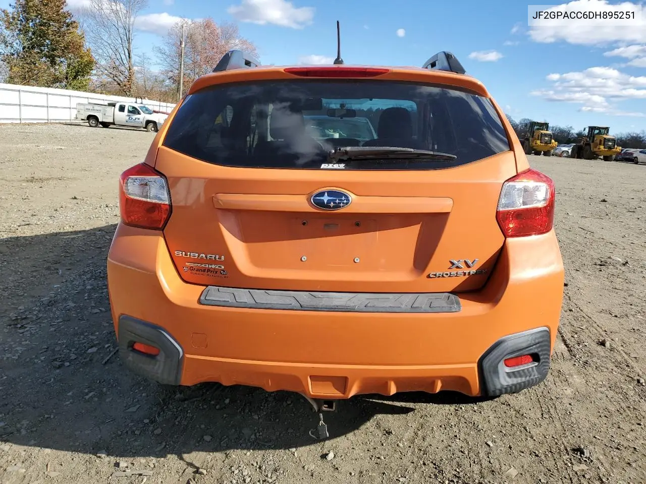 JF2GPACC6DH895251 2013 Subaru Xv Crosstrek 2.0 Premium