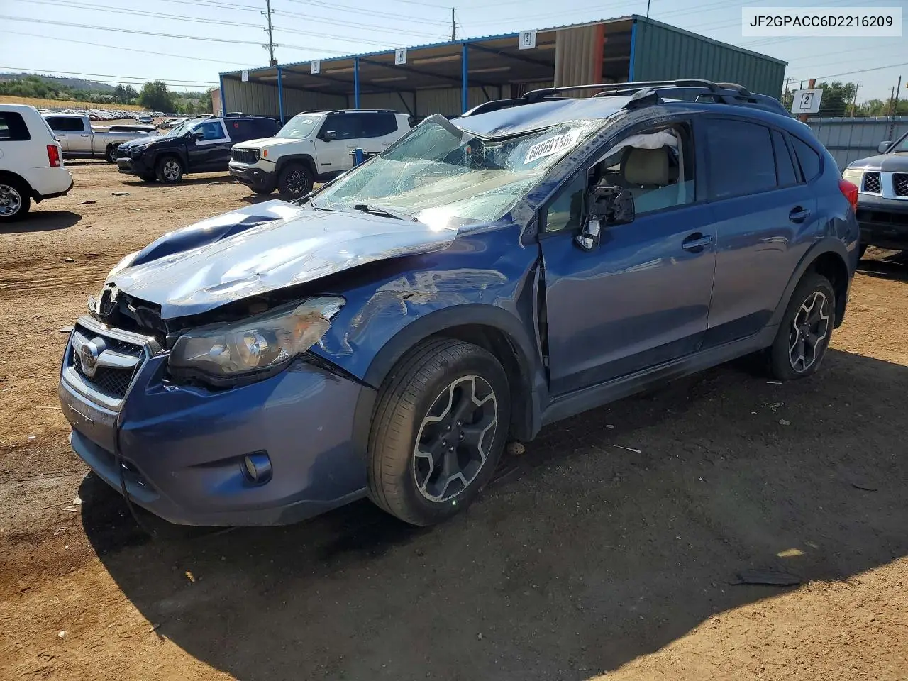 2013 Subaru Xv Crosstrek 2.0 Premium VIN: JF2GPACC6D2216209 Lot: 60869166