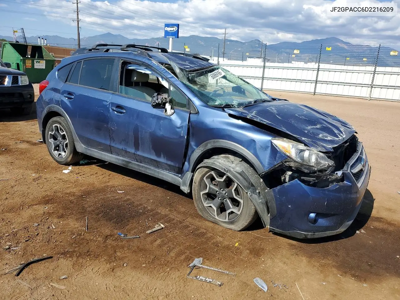 2013 Subaru Xv Crosstrek 2.0 Premium VIN: JF2GPACC6D2216209 Lot: 60869166