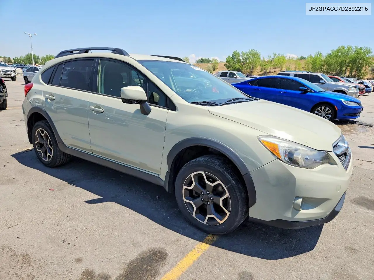 2013 Subaru Xv Crosstrek 2.0 Premium VIN: JF2GPACC7D2892216 Lot: 61817676