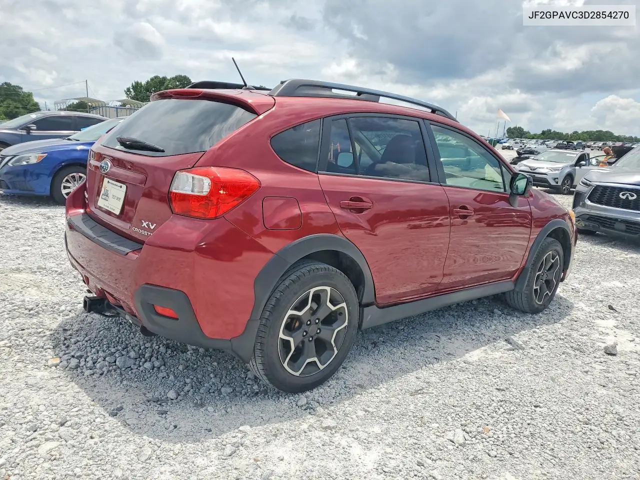 2013 Subaru Xv Crosstrek 2.0 Premium VIN: JF2GPAVC3D2854270 Lot: 62281316
