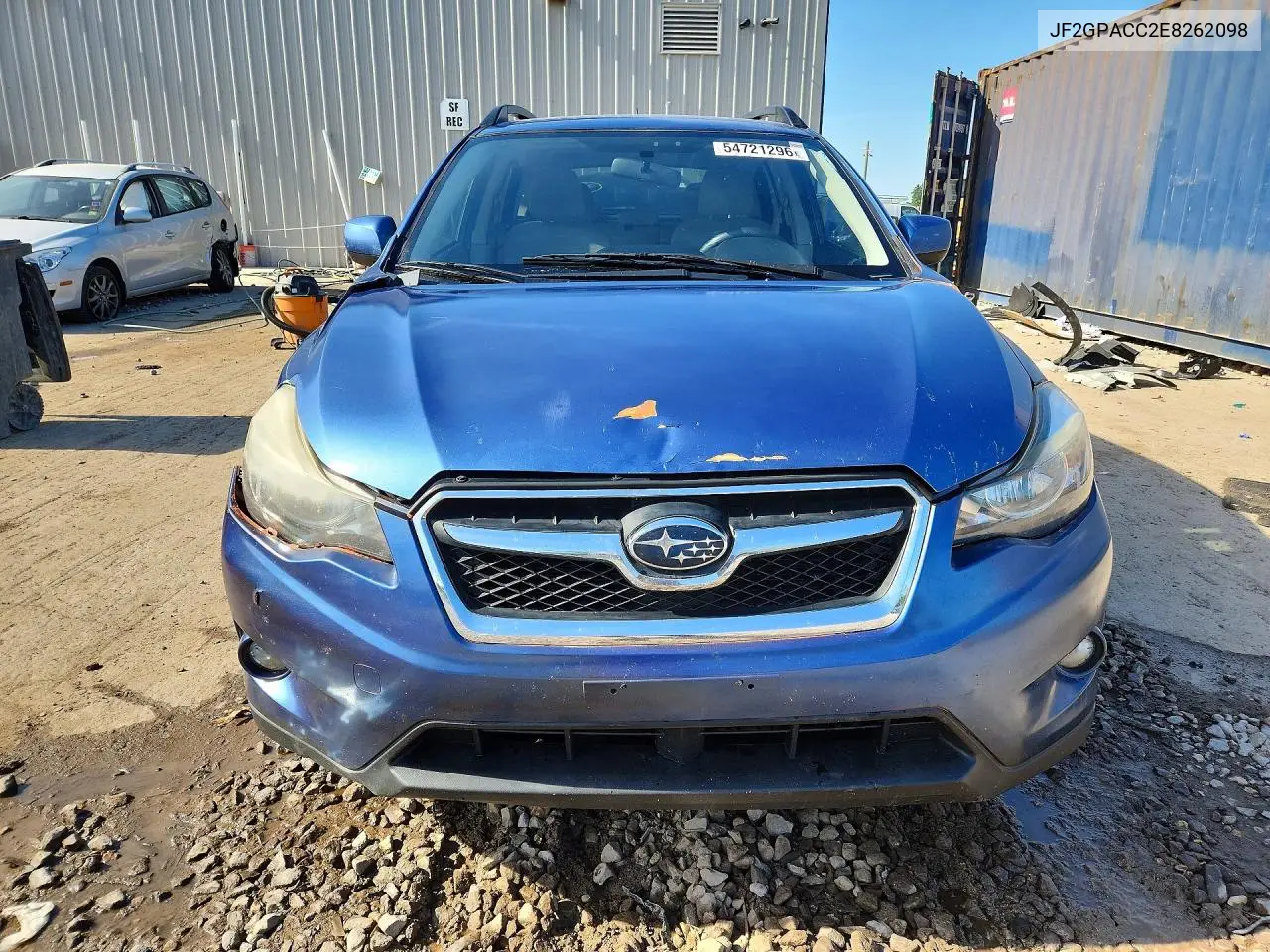 JF2GPACC2E8262098 2014 Subaru Xv Crosstrek 2.0 Premium