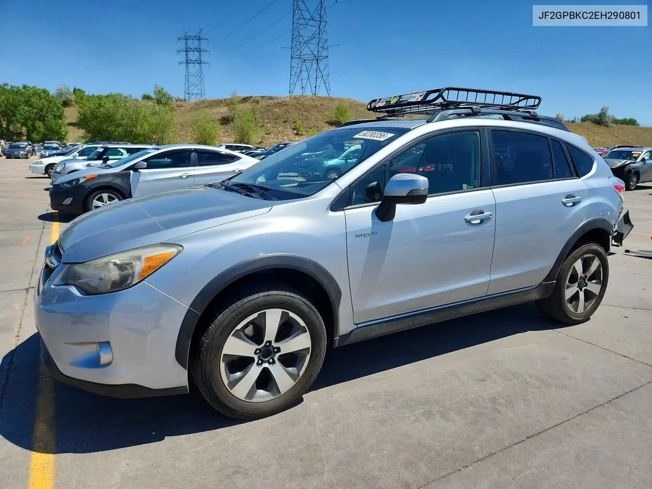 JF2GPBKC2EH290801 2014 Subaru Xv Crosstrek 2.0I Hybrid Touring