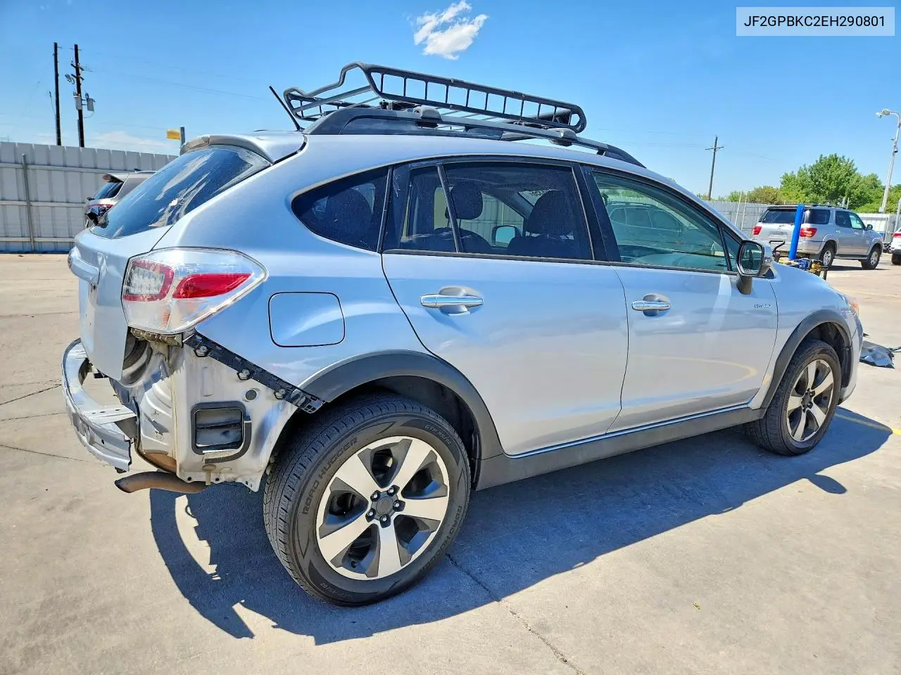 JF2GPBKC2EH290801 2014 Subaru Xv Crosstrek 2.0I Hybrid Touring