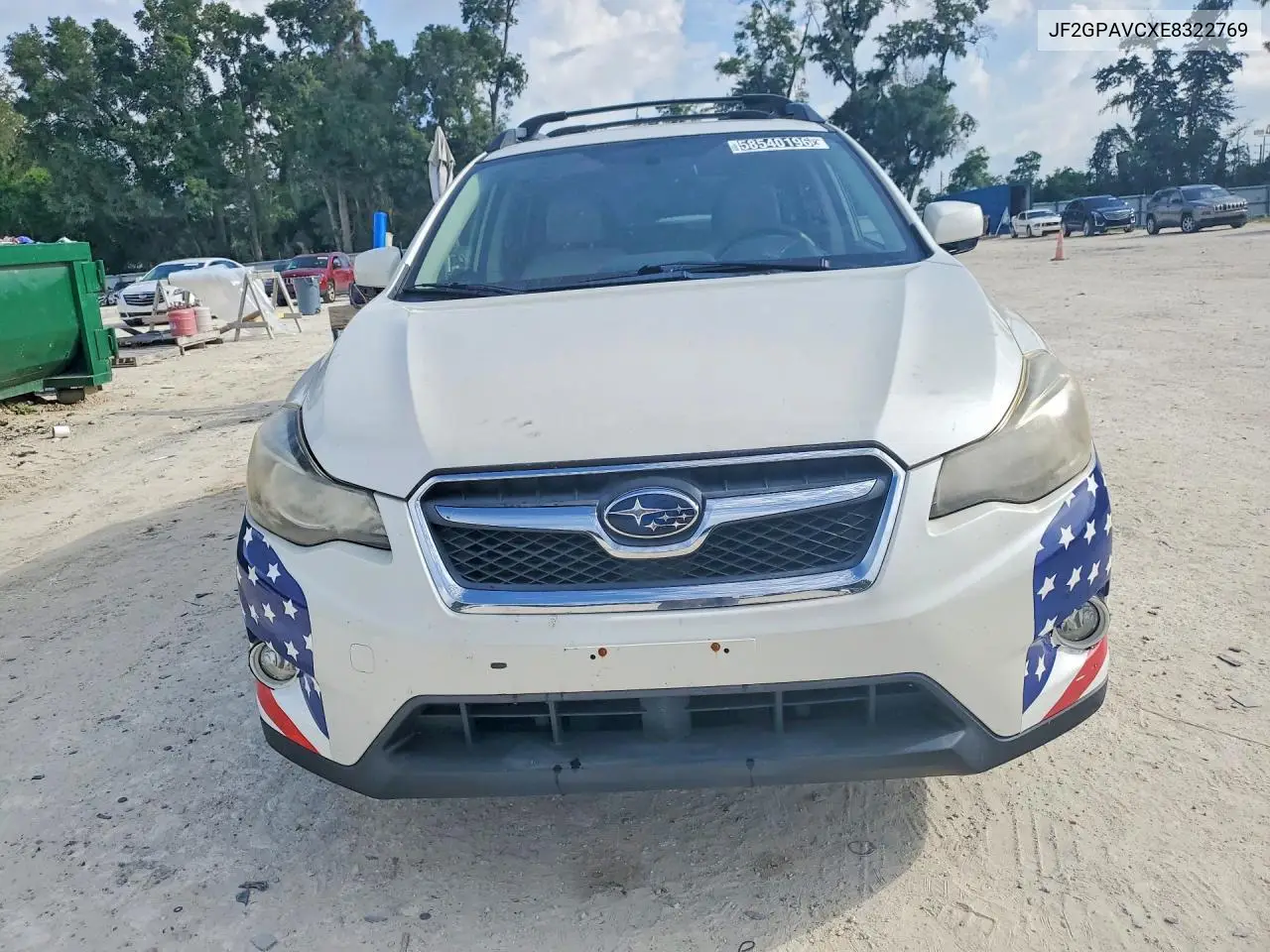 2014 Subaru Xv Crosstrek 2.0 Premium VIN: JF2GPAVCXE8322769 Lot: 58540196