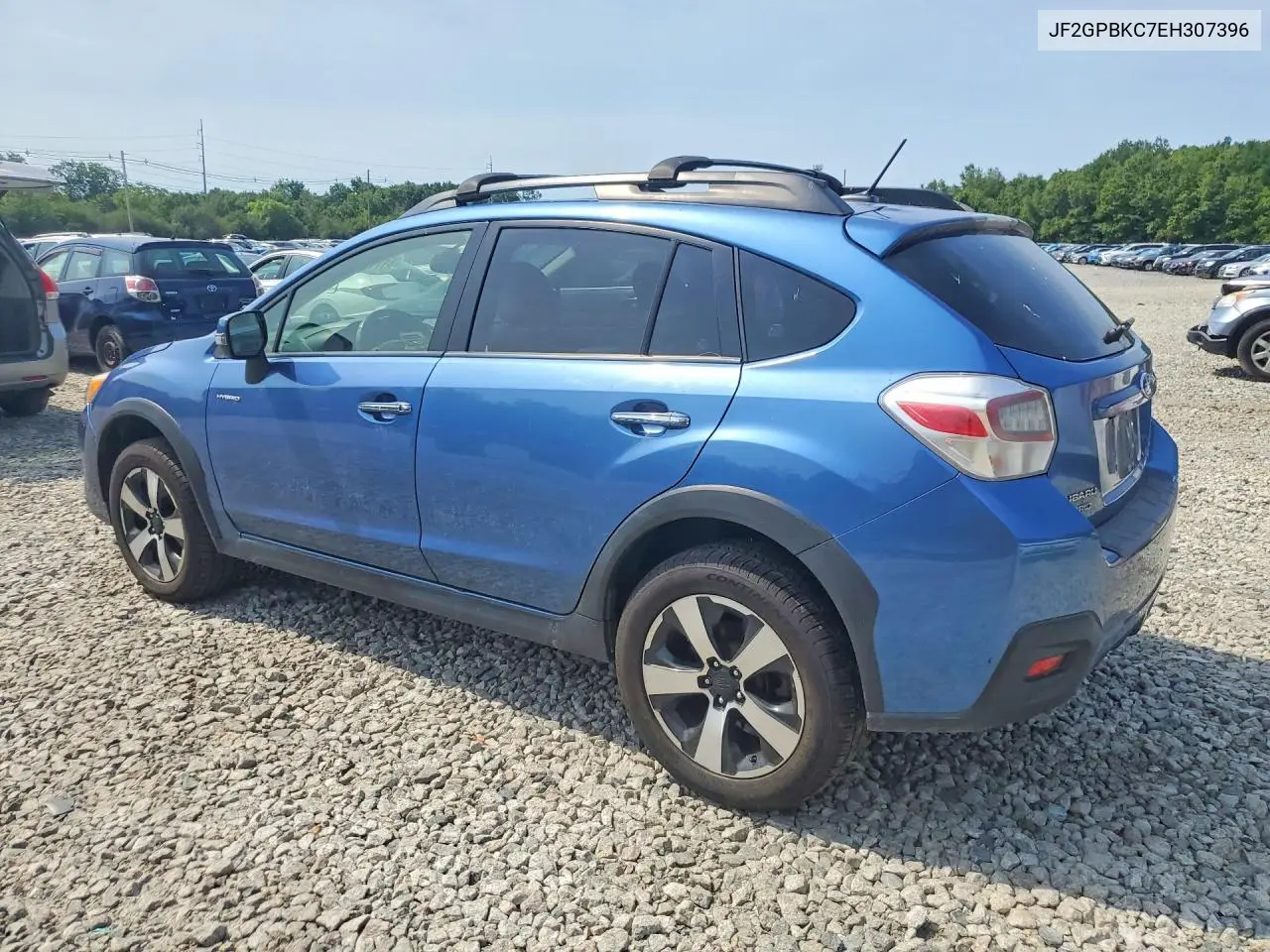 2014 Subaru Xv Crosstrek 2.0I Hybrid Touring VIN: JF2GPBKC7EH307396 Lot: 61710916