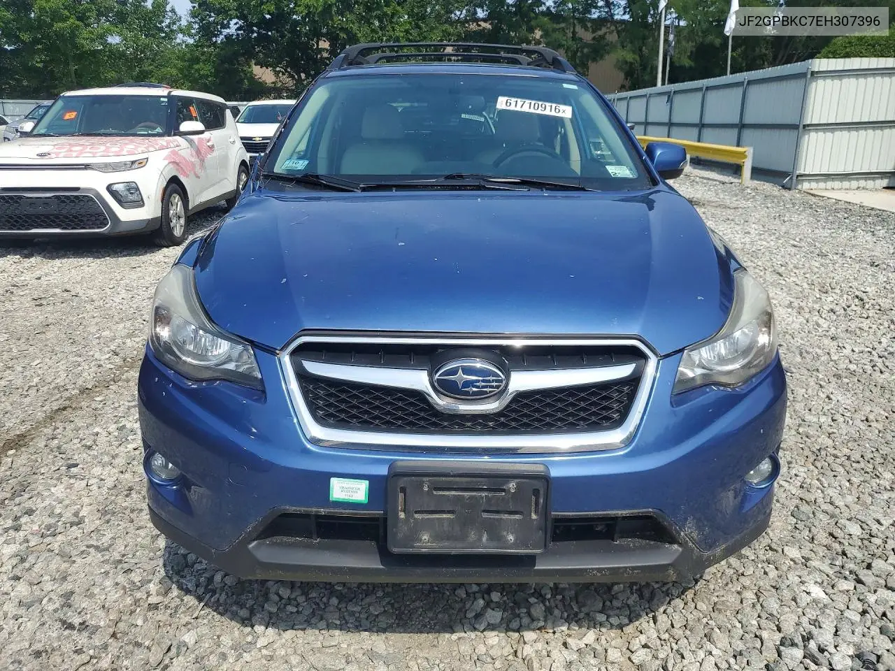 2014 Subaru Xv Crosstrek 2.0I Hybrid Touring VIN: JF2GPBKC7EH307396 Lot: 61710916