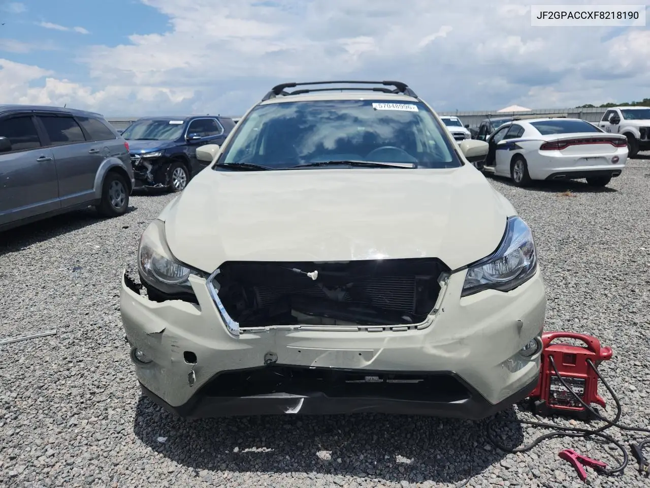 2015 Subaru Xv Crosstrek 2.0 Premium VIN: JF2GPACCXF8218190 Lot: 57048996