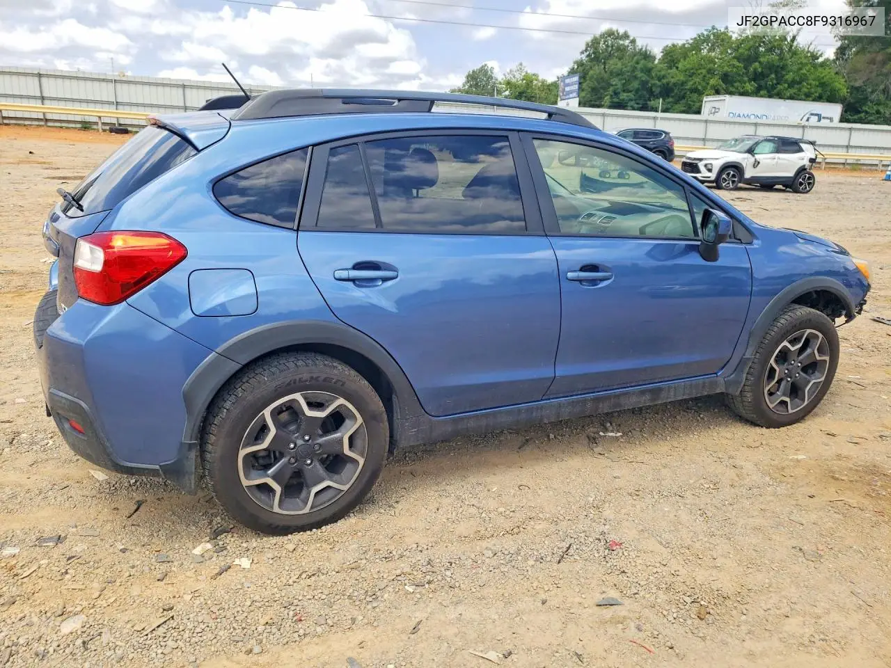 2015 Subaru Xv Crosstrek 2.0 Premium VIN: JF2GPACC8F9316967 Lot: 60086236